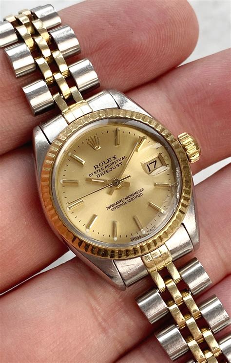 rolex damen gold gebraucht|rolex lady datejust kaufen.